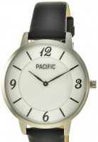 Наручные часы pacific x6179 корп-хром циф-перл/черн рем черн