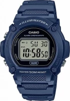 наручные часы casio w-219h-2a