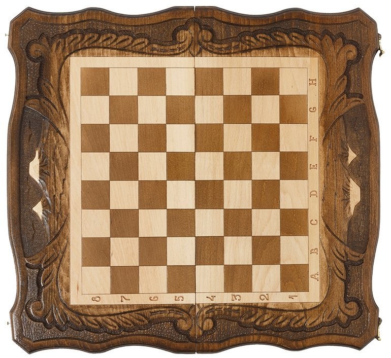 Шахматы + Нарды резные c Араратом 50, Haleyan