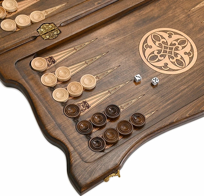 Нарды резные "Герб Армении 4" 60, Ustyan