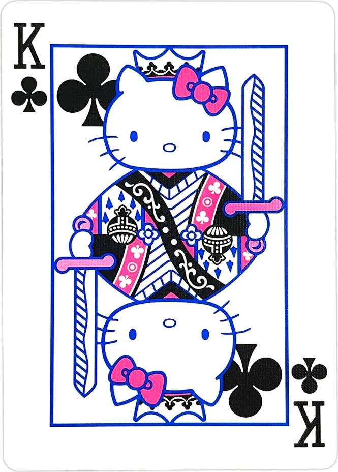Карты "Bicycle Hello Kitty Black & Pink"
