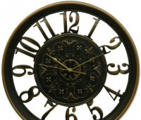 Настенные часы la minor 7352-c золотые