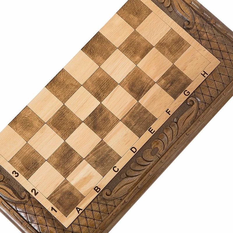 Шахматы + нарды резные 50, am453, Mirzoyan