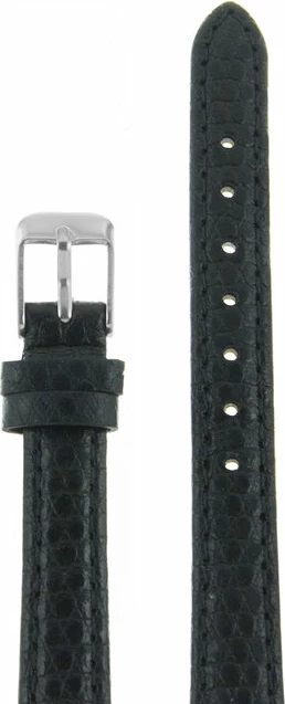 Ремешки maknamara 12 мм змея чер с сер заст mp-12003