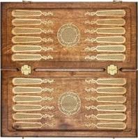 Шахматы + нарды резные &quot;Аида&quot; 50, Mkhitaryan