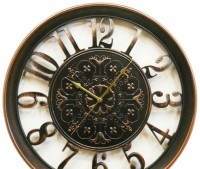 Настенные часы la minor 7352-b бронзовые