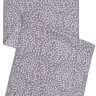 Дорожка из хлопка фиолетово-серого цвета с рисунком Спелая смородина, scandinavian touch, 53х150см