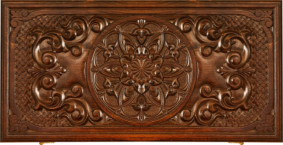 Нарды резные "Сияние 4",60 Ustyan