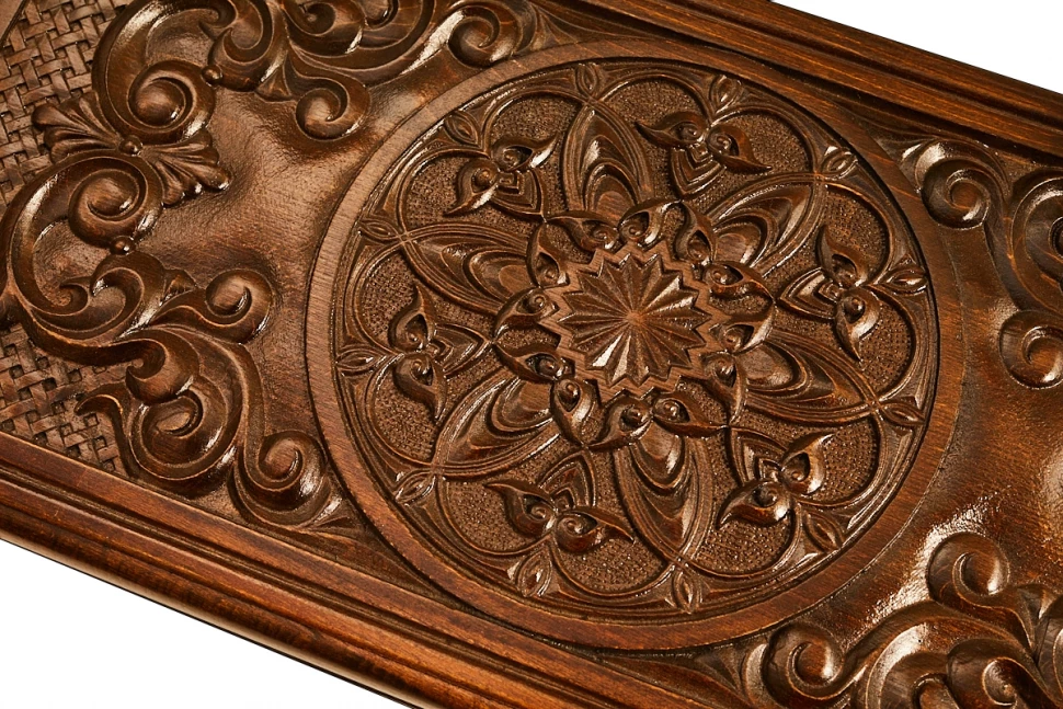 Нарды резные "Сияние 4",60 Ustyan