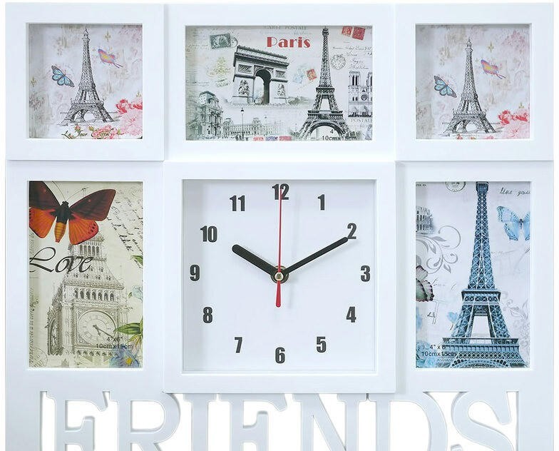 Настенные часы la minor gk-1a бел мультирамка