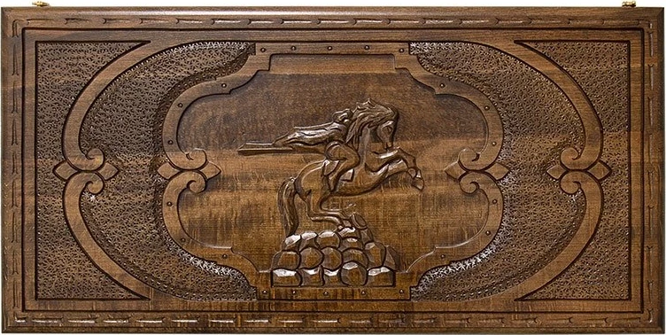 Нарды резные "Всадник", Mirzoyan