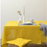 Дорожка на стол из стираного льна горчичного цвета из коллекции essential, 45х150 см