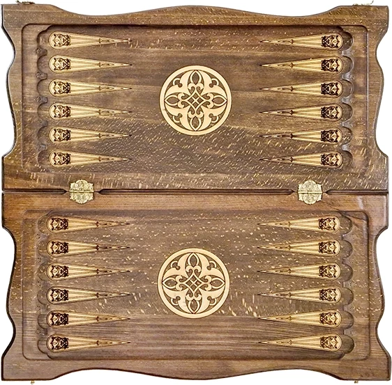 Нарды резные "Армянский узор 2" 60, Ustyan