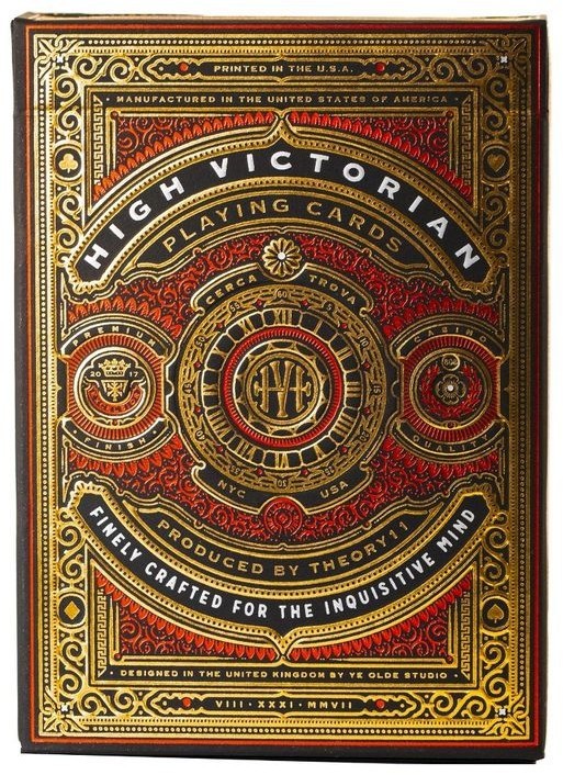 Карты "High Victorian red"