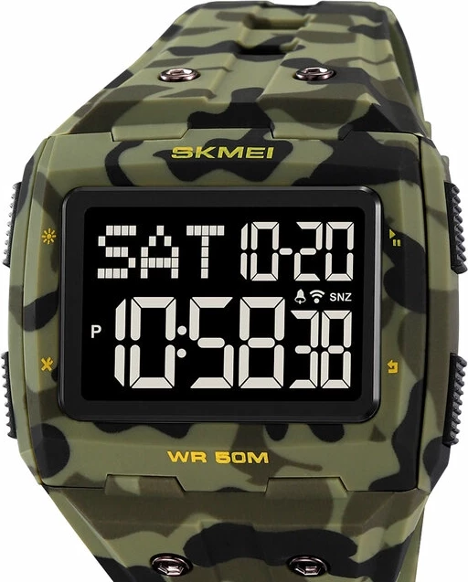 Наручные часы skmei 2186cmgn army green camouflage