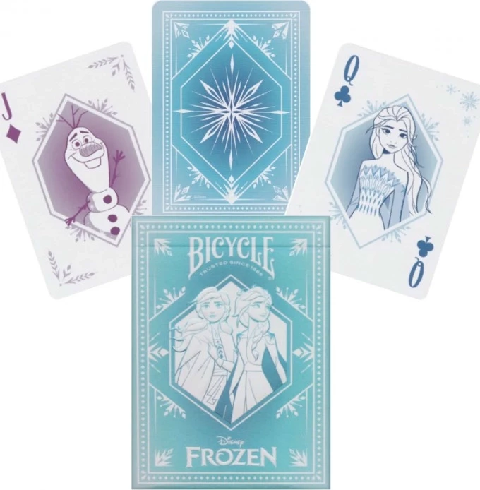 Карты "Disney Frozen blue Standard Index"
