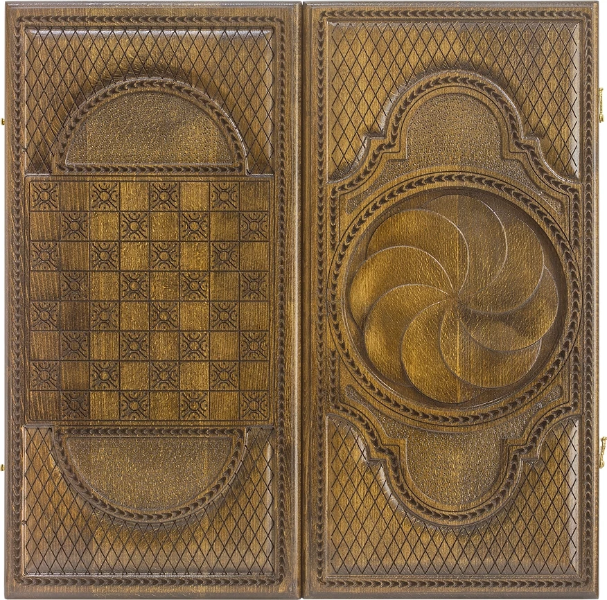 Нарды резные "Бесконечность" 60, Mkhitaryan