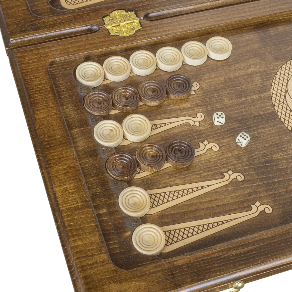 Нарды резные "Вдохновение" 60, Ustyan