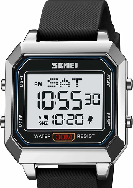 Наручные часы skmei 2150sibk silver/black