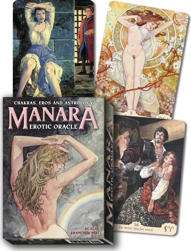 Карты Таро "Manara Erotic Oracle" Lo Scarabeo / Манара Эротический Оракул