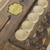 Нарды резные &quot;Герб РФ 3&quot; 60, Ustyan