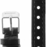 Ремешки maknamara 12 мм чер гладкий сер заст mp-12015