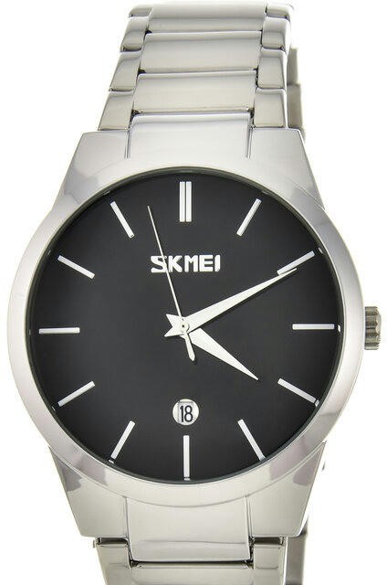 Наручные часы skmei 9140sibk silver/black