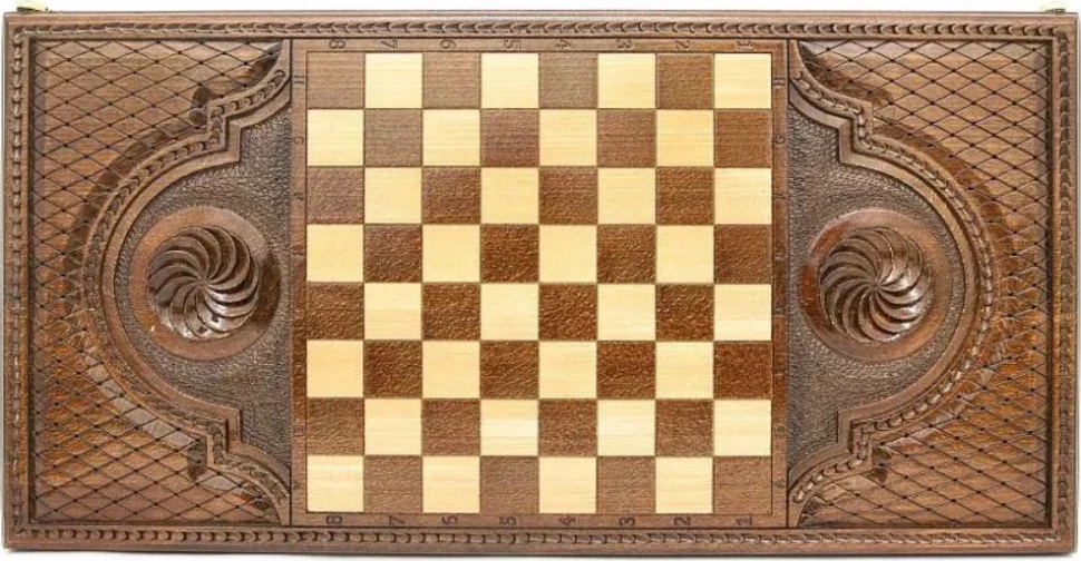 Нарды резные "Лошадь 1", Simonyan