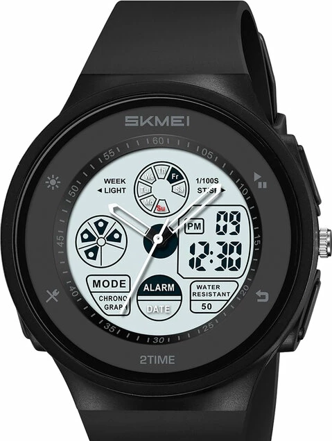 Наручные часы skmei 2346bkwt black/white