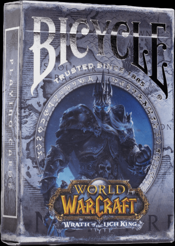 Карты "Bicycle World of Warcraft Woltk Standard Index "