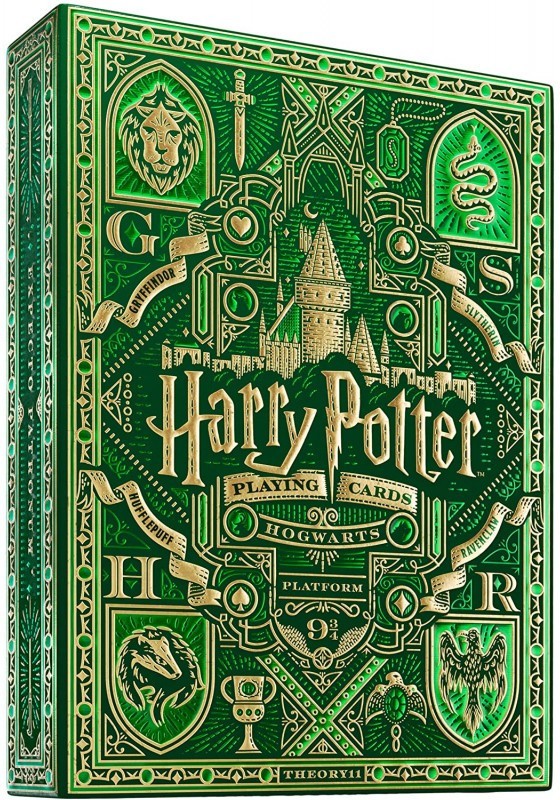 Карты "Theory11 Harry Potter Deck - Green (Slytherin)"