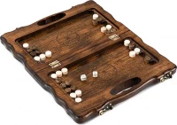 Нарды резные &quot;Арарат и Хор Вирап&quot; с ручкой 30, Haleyan