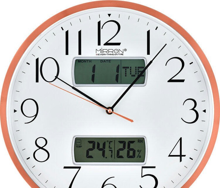 Настенные часы mirron p3263А-2 жк ЗБ