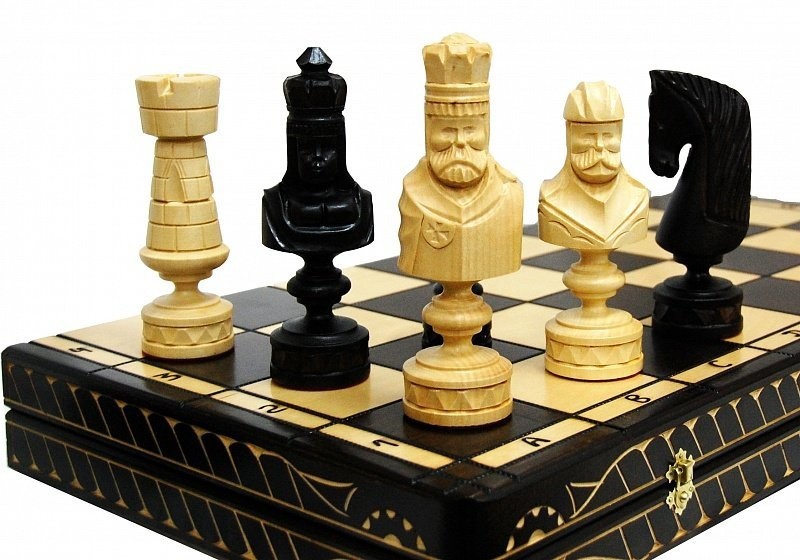 Шахматы "Цезарь" 82 см, Madon (деревянные, Польша)