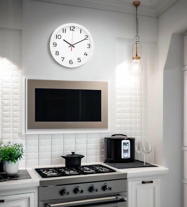 Настенные часы la minor 3003 белый