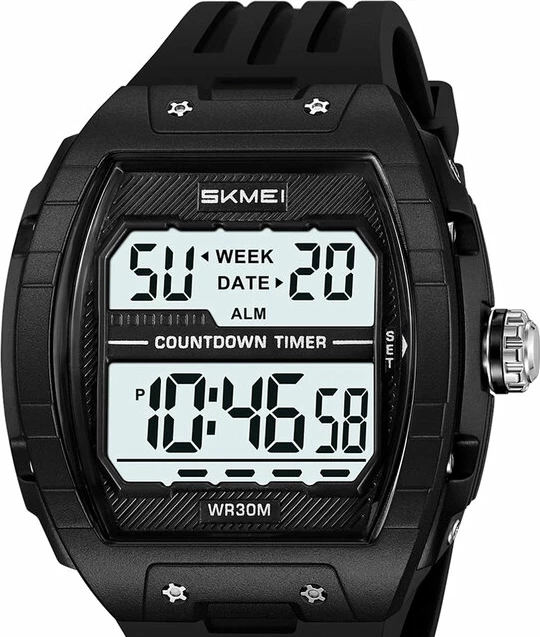 Наручные часы skmei 2421bkwt black/ white