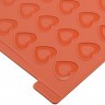 Форма силиконовая для приготовления печенья macaron heart, 30х40 см
