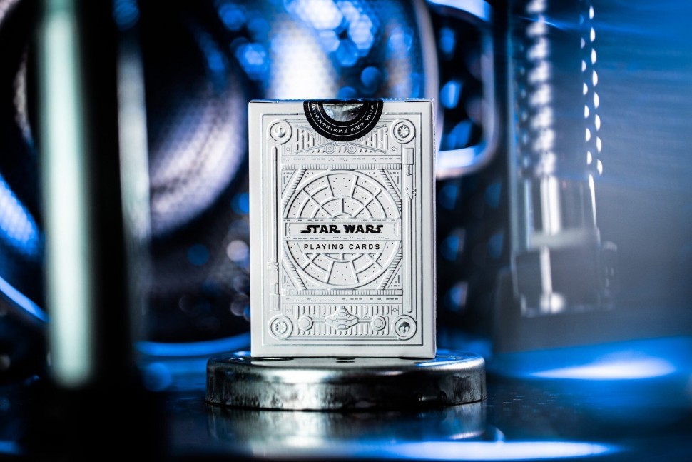 Карты "Theory11 Star Wars Playing Cards - Silver Special Edition - the Light Side"