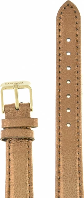 Ремешки maknamara 14 мм бронза светлый зол заст mp-14118