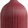 Свеча декоративная бордового цвета из коллекции edge, 10,5см