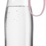 Бутылка стеклянная, 500 мл, розовая