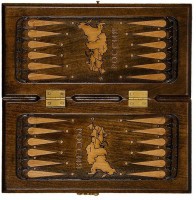 Нарды резные &quot;Герб РФ 3&quot; 30, Mirzoyan