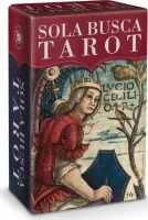 Карты Таро &quot;Sola Busca Tarot Mini Pocket Size Cards&quot; Lo Scarabeo / Сола Буска Таро Мини-Карманные ка