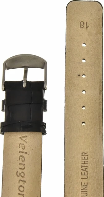 Ремешки velengton 18 чер croco сер заст