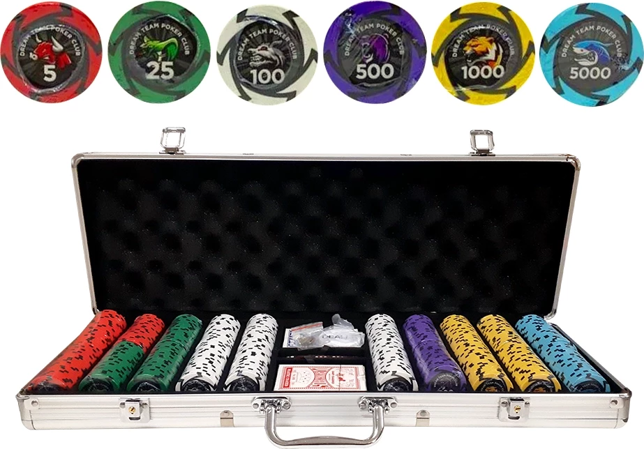 Набор для покера Dream Team на 500 фишек