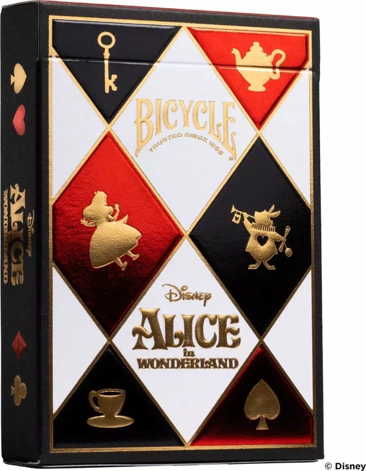 Карты "Bicycle Disney Alice in Wonderland Standard Index"