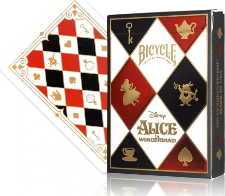 Карты "Bicycle Disney Alice in Wonderland Standard Index"