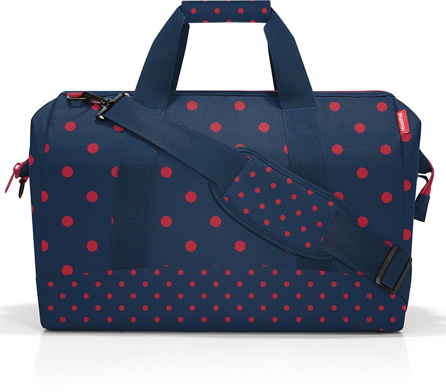 Сумка allrounder l mixed dots red