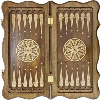 Нарды резные &quot;Тёмный Узор 2&quot; 50, Mirzoyan