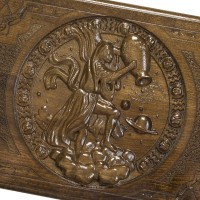 Нарды резные &quot;Зодиак Водолей&quot;, Ustyan